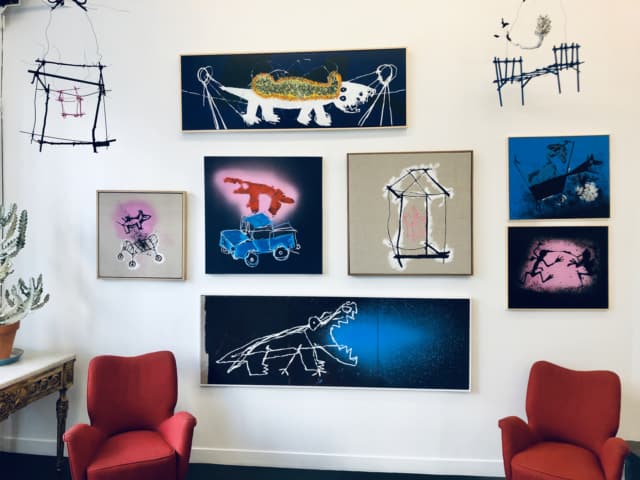 VueexpositionFermelesyeuxlaSchoolGallerydu17septembreau10octobre2020