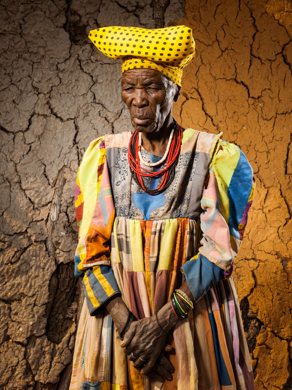 Hereros #28, Namibie 2017 Photographie Fine Art print sur papier Hahnemühle 80 x 100 cm, SG-HE28 ©STEPHAN GLADIEU