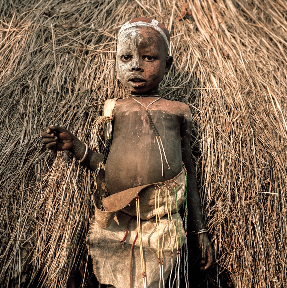 Surmas #5, Ethiopie, 2011 Photographie Fine Art print sur papier Hahnemühle 100 x 100 cm SG-SU05 ©Stephan Gladieu