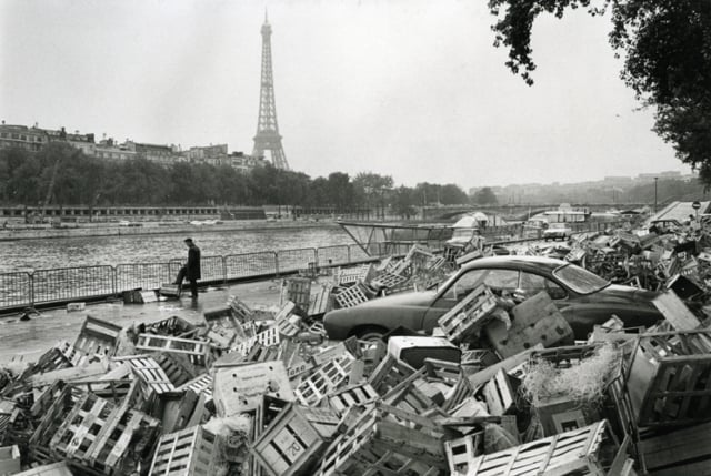 Quai de la Conférence, Paris, mai 1968, GC-08536-011 ©Fondation Gilles Caron