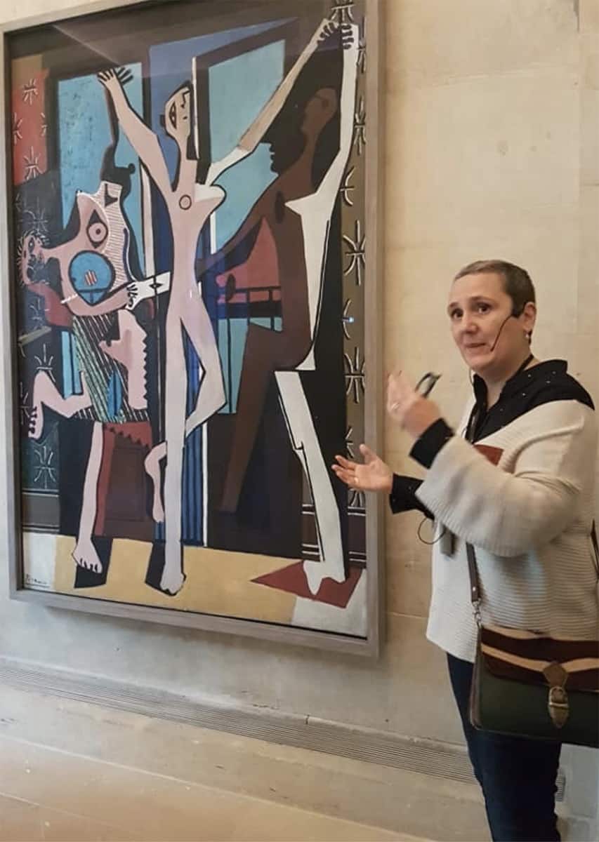 Les visites de Marta, musée Picasso, Paris