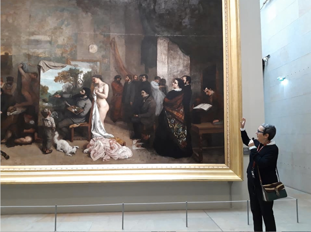 Les visites de Marta, musée d'Orsay, Paris