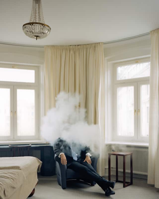 Smokeman, 2005 Photographie ©Susanna Hesselberg