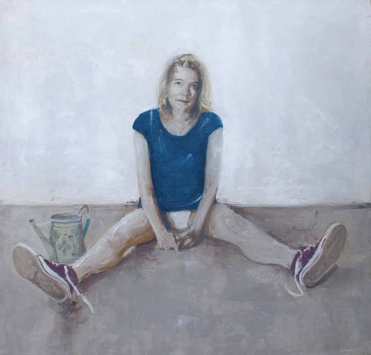 Martine, 2011 Huile sur toile, 120 x 120 cm ©Vincent Ruffin