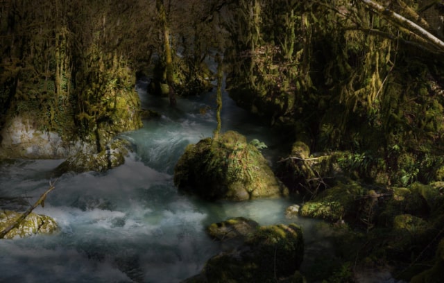 River 9 100 x 140 cm ©Nicolas Dhervillers