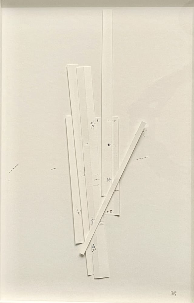 Condensateur, 1993 Papier plié 42 x 31 cm MO-2105 ©Marie Orensanz