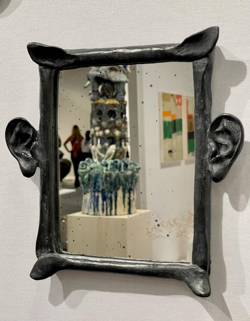 Miroir oreille, 2020 Bronze ©Denis Polge Art Paris Art Fair 2021, Grand Palais Éphémère, Paris 9 > 12 septembre 2021