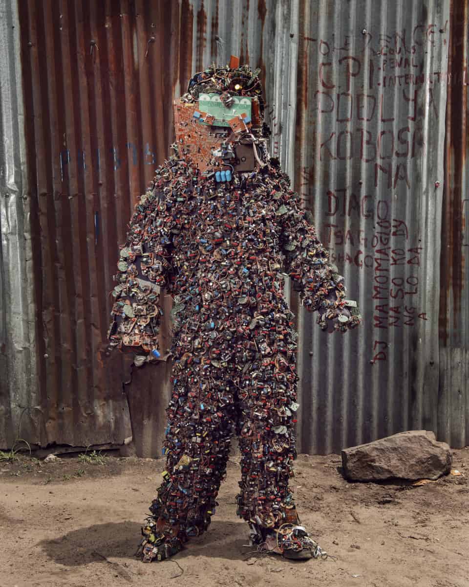 Untitled #32, 2021 Homo Detritus, Real Portraitik #5 Kinshasa Photographie RDC SG-HD32 ©Stephan Gladieu