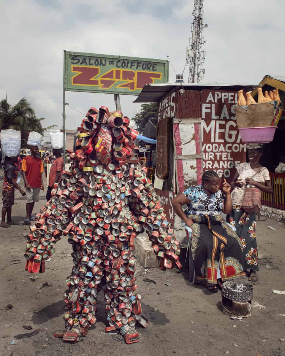 Homo Detritus #44, Kinshasa, RDC série Real Portraitik #5, 2021 Photographie Fine art print sur Hahnemühle 100 x 80  cm édition 9 + 3 EA ©Stephan Gladieu