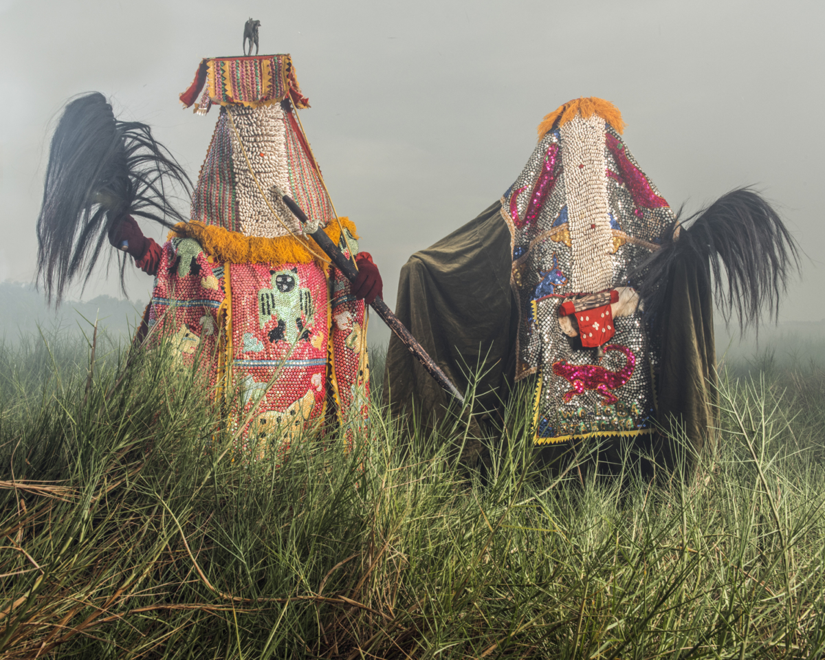 Egungun #02, Bénin, Real Portraitik #6, 2018-2020 Photographie fine art print sur Hahnemühle SG-EG02 ©Stephan Gladieu