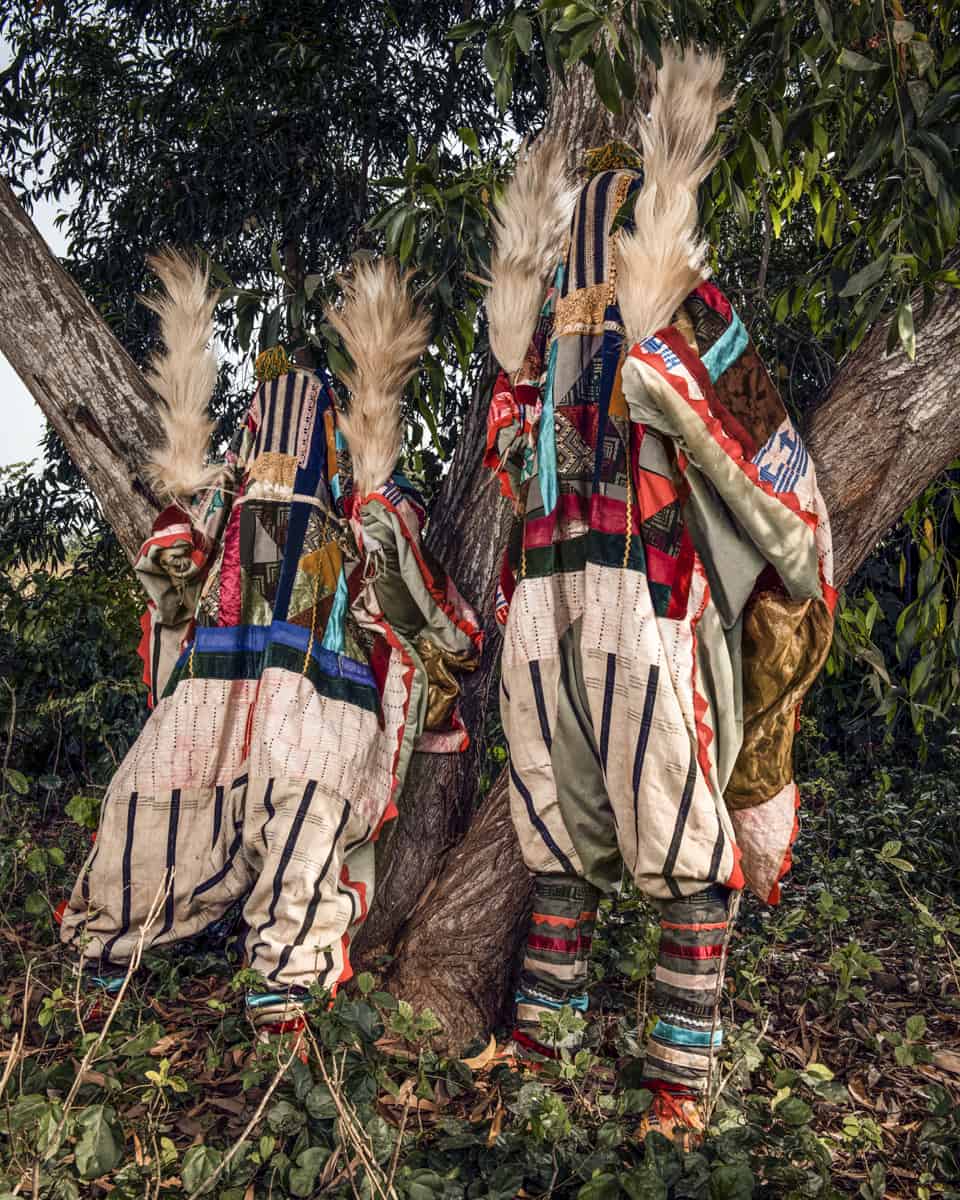 Egungun #30, Bénin, Real Portraitik #6, 2018-2020 Photographie fine art print sur Hahnemühle SG-EG30 ©Stephan Gladieu