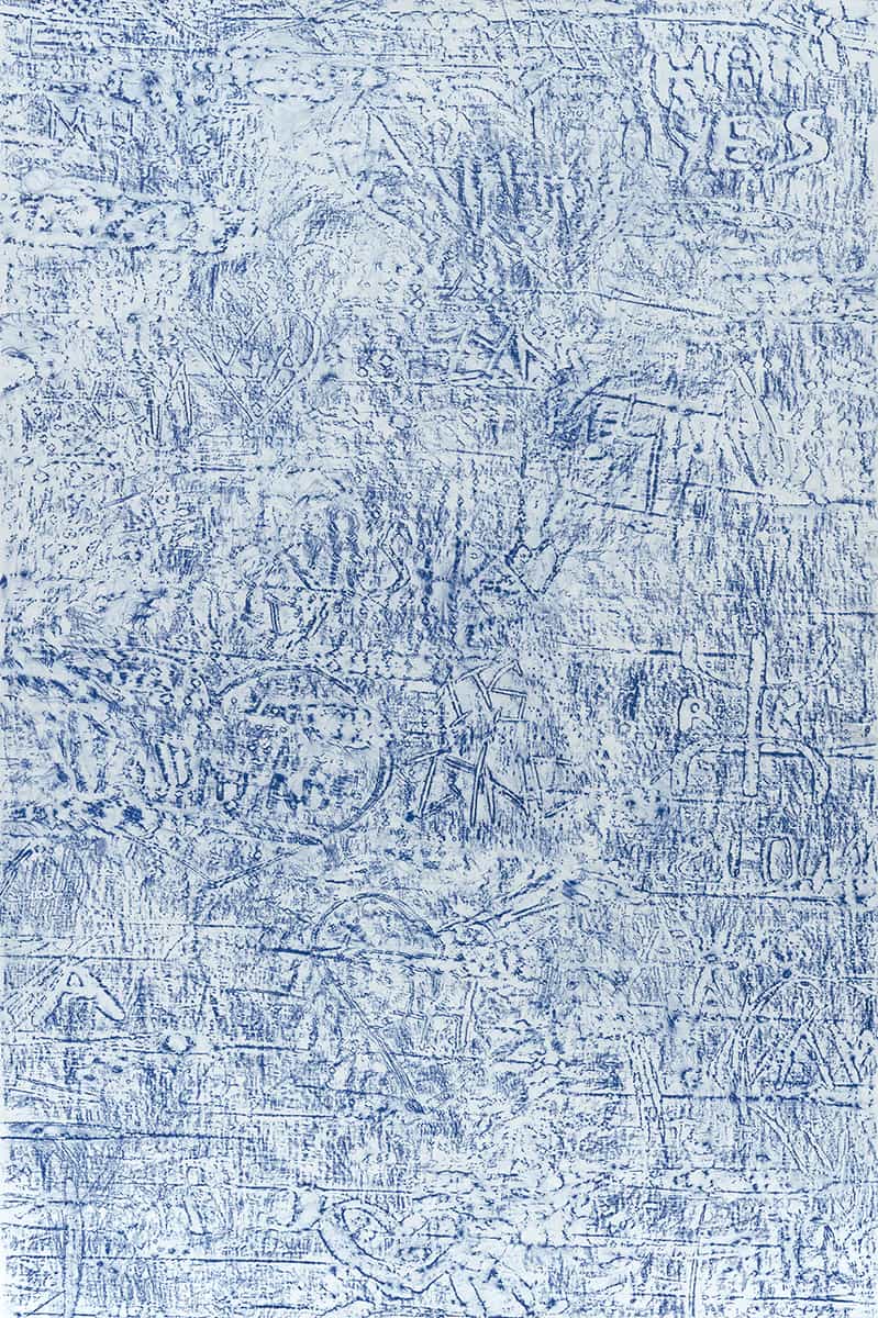Antoninus, 2023 dessin pastel gras sur papier, 120x80 cm Ko-2312 ©konrad 