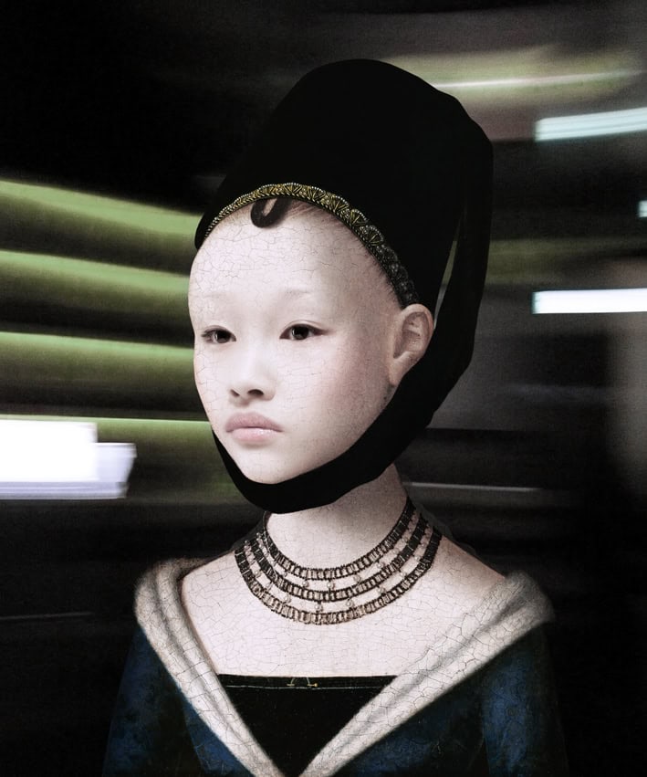 After Petrus Christus 2011/2013 Photographie, 80x70 cm SP-TQ37 ©Sabine pigalle 