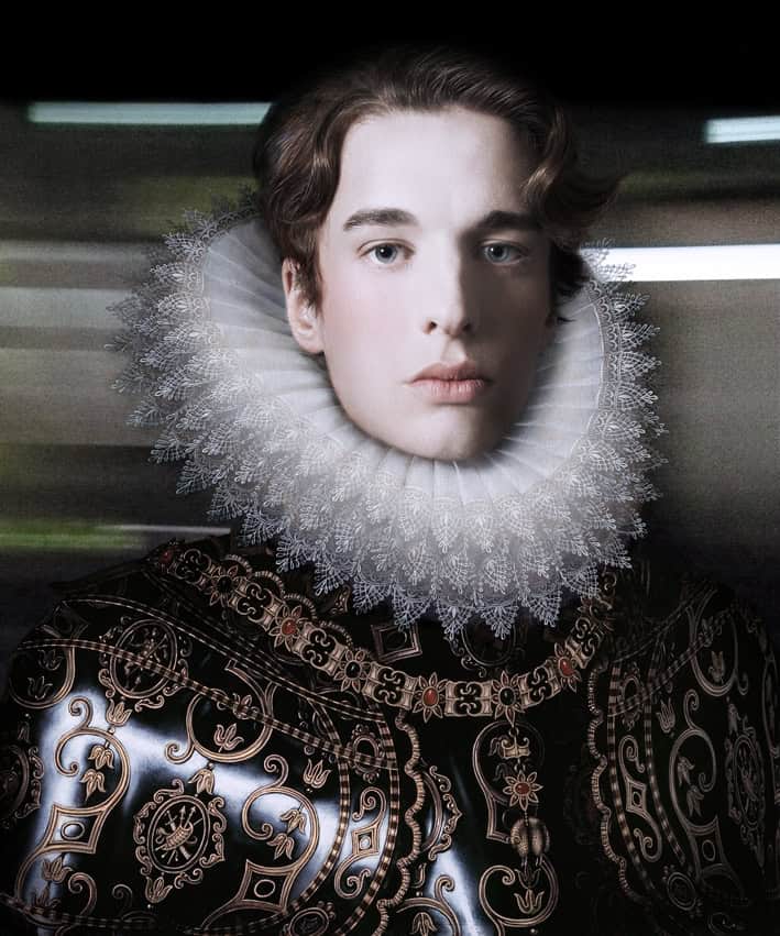 After Frans Pourbus, 2011/2013 photographie,  140 x 120 cm SP-TQ41 ©Sabine Pigalle