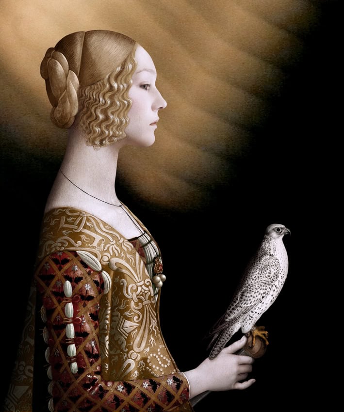 After Domenico Ghirlandaio, 2011/2013 photographie,  80 x 70 cm SP-TQ49 ©Sabine Pigalle