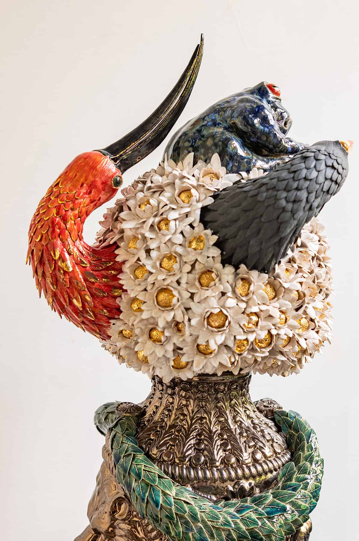 OnnoTheelenVasewithlionfaces-2024OnnoTheelencourtesyGalerieOlivierCastaingTeamSchoolGalleryPhotoJKugelweb