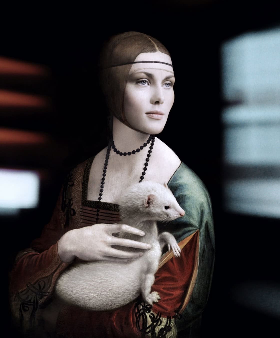 After Leonardo Da Vinci, 2011/2013 photographie,  80 x 70 cm SP-TQ35 ©Sabine Pigalle