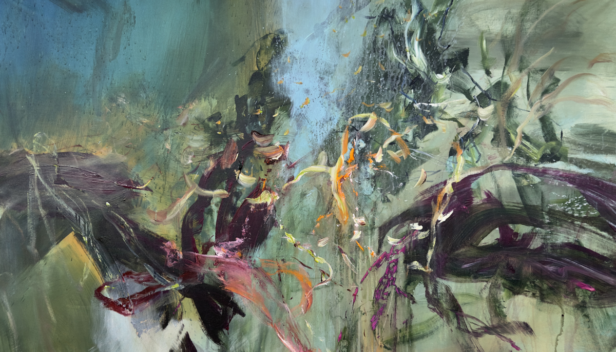 Untitled, 2025 peinture acrylique sur toile 85 x 150 cm Ref. AJ-ST328-2025 ©Alain Joséphine