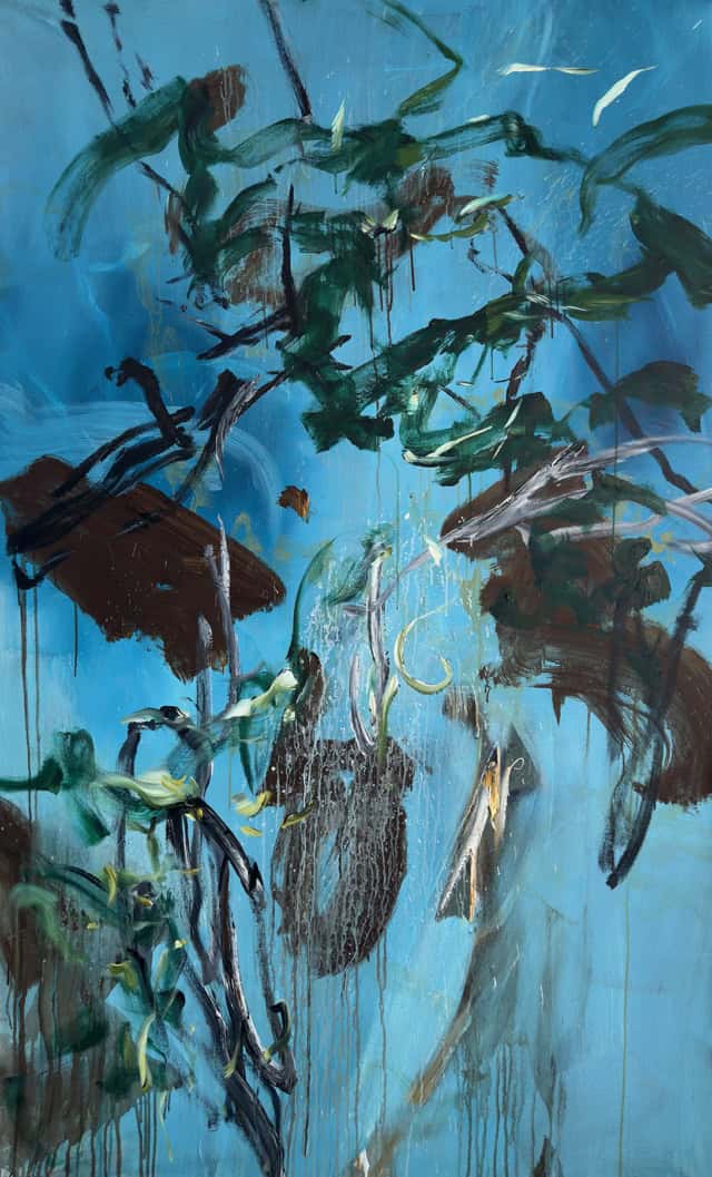 Untitled, 2025 peinture acrylique sur toile 200 x 125 cm Ref. AJ-ST240-2025 ©Alain Joséphine