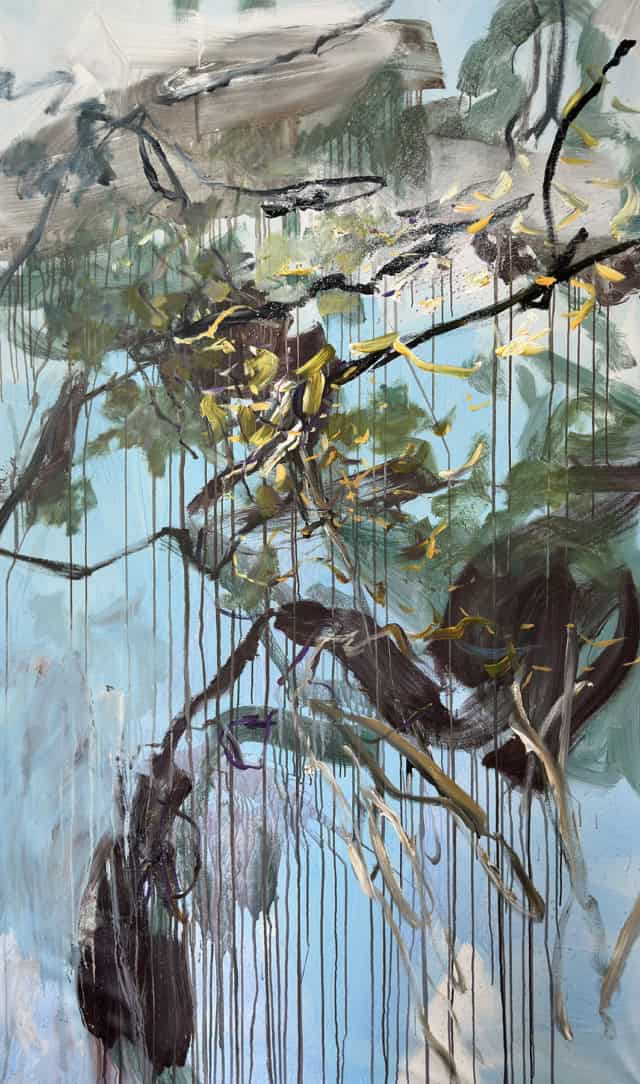 Untitled, 2025 peinture acrylique sur toile 230 x 130 cm Ref. AJ-ST263-2025 ©Alain Joséphine