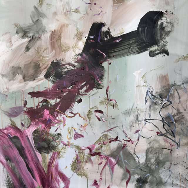 Untitled, 2025 peinture acrylique sur toile 100 x 100 cm Ref. AJ-ST318-2025 ©Alain Joséphine