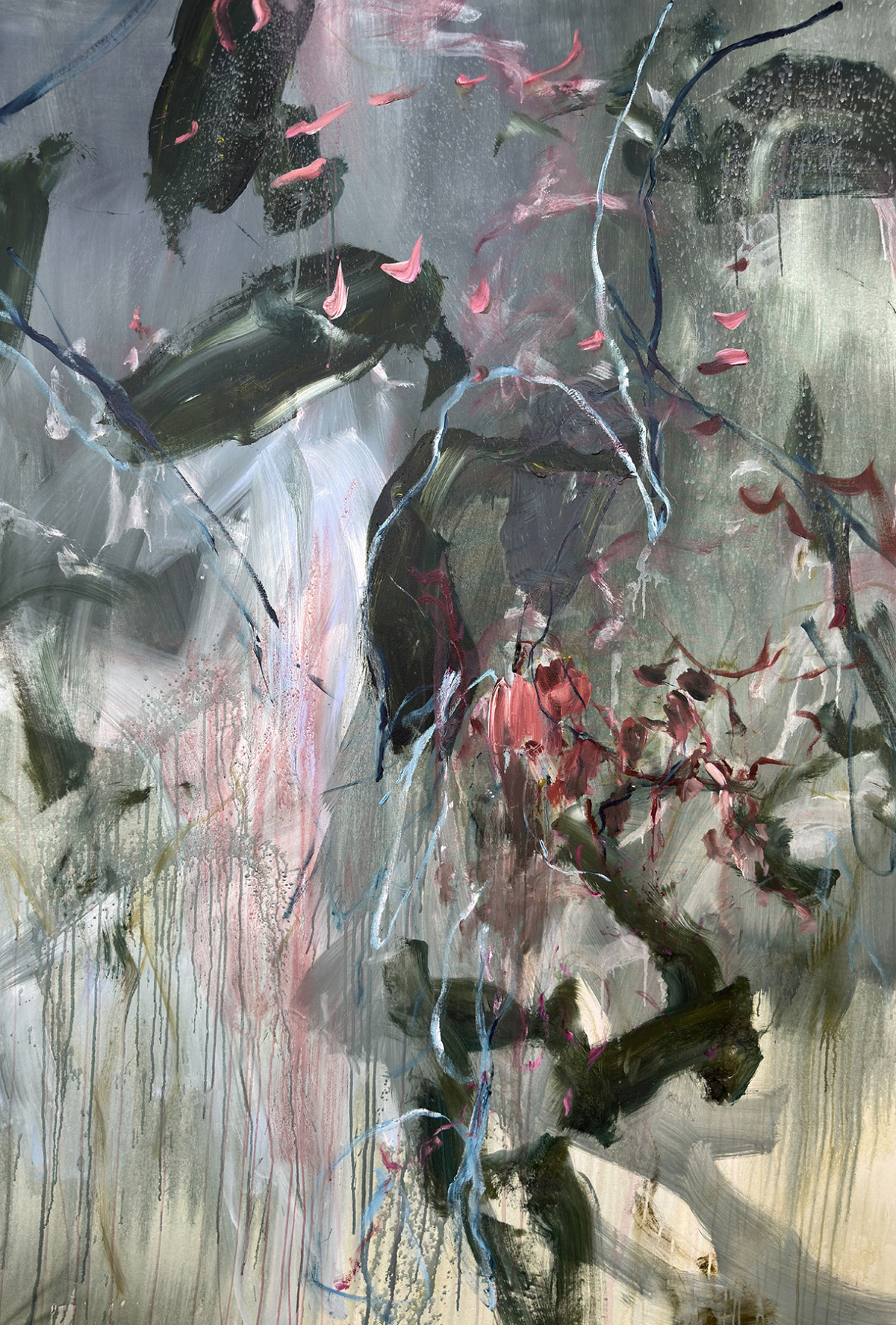 Untitled, 2025 peinture acrylique sur toile 200 x 130 cm  Ref. AJ-ST322-2025 ©Alain Joséphine 