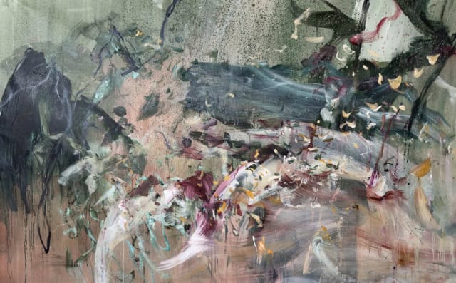 Untitled, 2025 peinture acrylique sur toile 90 x 150 cm Ref. AJ-ST323-2025 ©Alain Joséphine