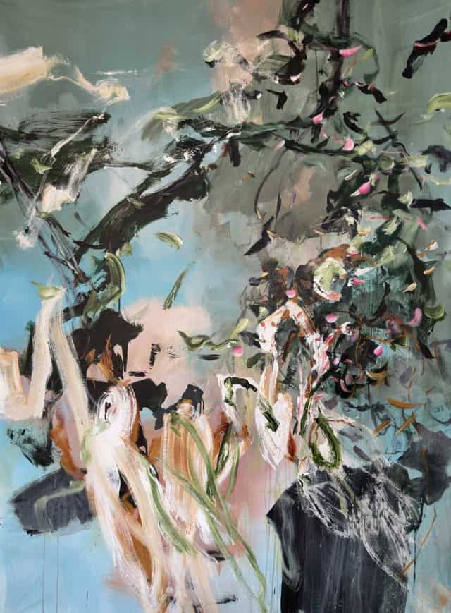 Untitled, 2025 peinture acrylique sur toile 200 x 150 cm  Ref. AJ-ST324-2025 ©Alain Joséphine 