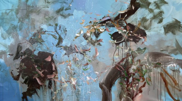 Untitled, 2025 peinture acrylique sur toile 85 x 150 cm Ref. AJ-ST329-2025 ©Alain Joséphine