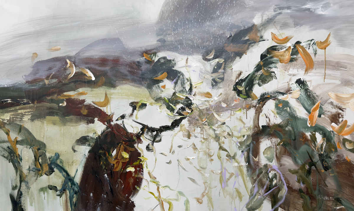 Untitled, 2025 peinture acrylique sur toile 85 x 150 cm Ref. AJ-ST331-2025 ©Alain Joséphine