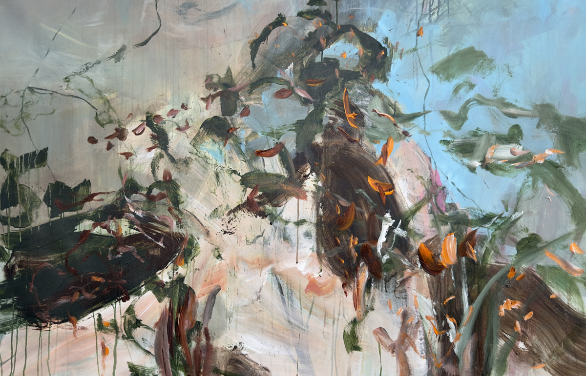 Untitled, 2025 peinture acrylique sur toile 90 x 150 cm  Ref. AJ-ST333-2025 ©Alain Joséphine 