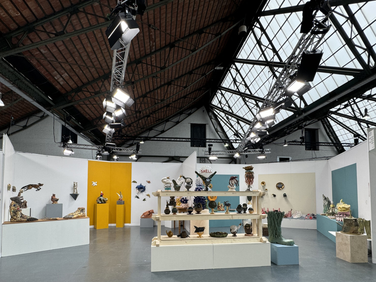 Ceramic Brussels vue du stand 2025 