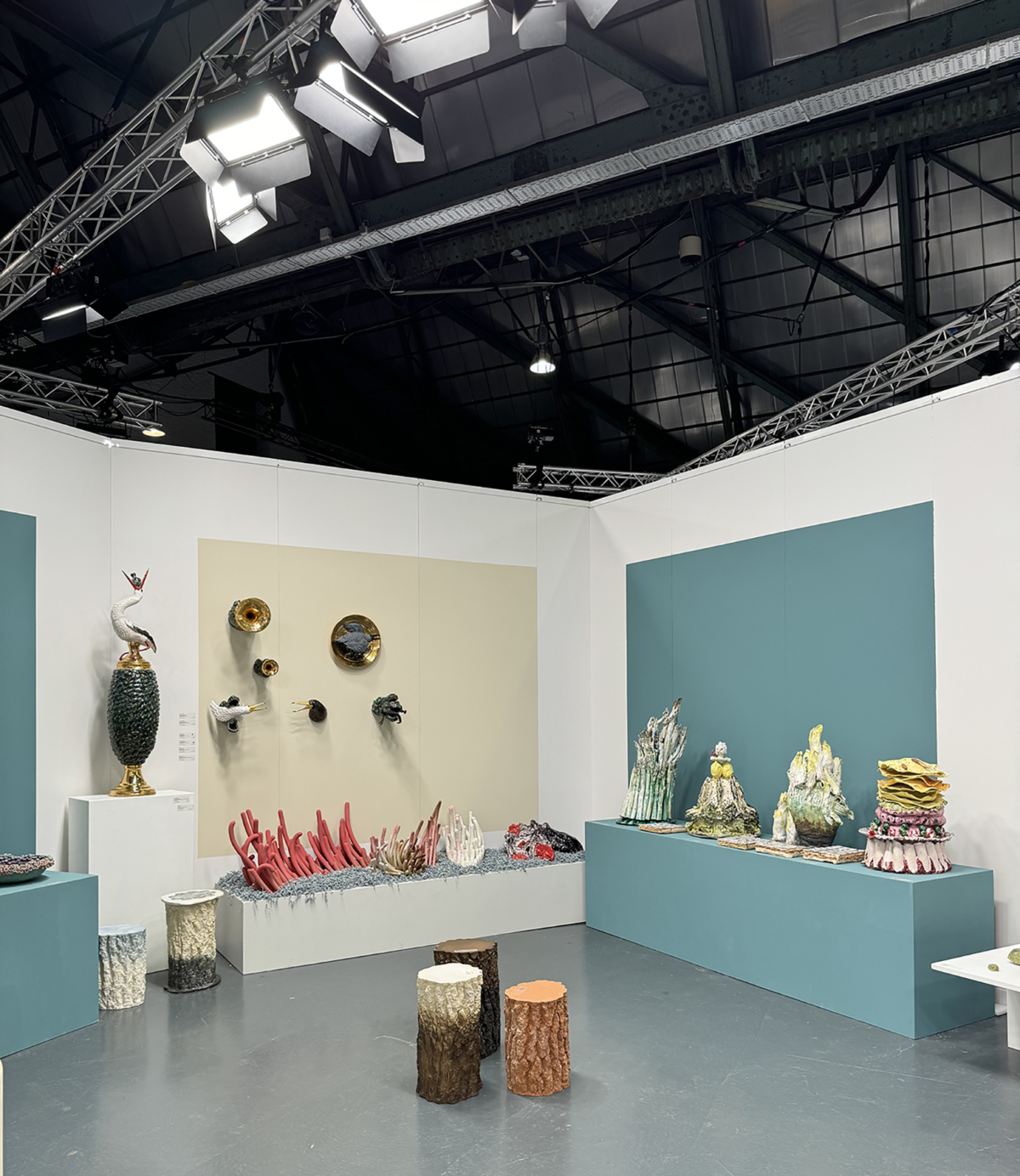 Ceramic Brussels vue du stand 2025  