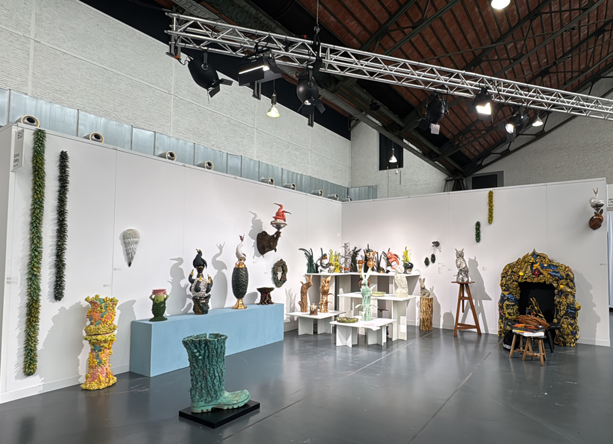 Ceramic Brussels vue du stand 2025  