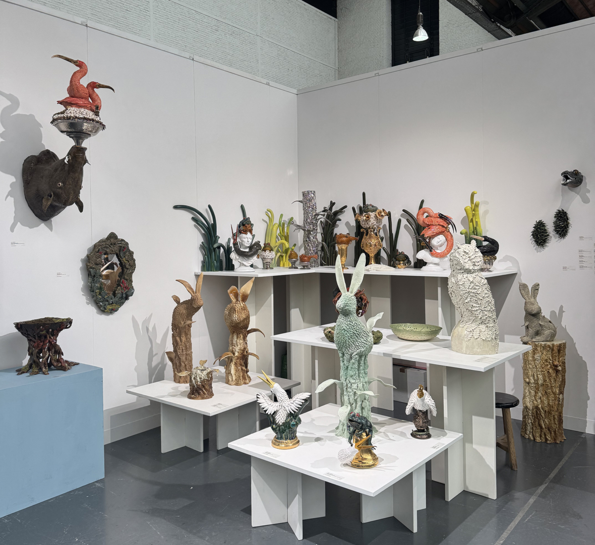 Ceramic Brussels vue du stand 2025  Onno Theelen