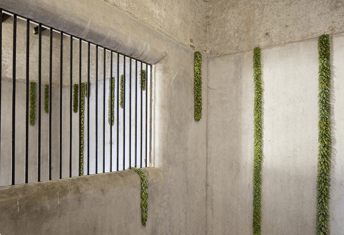 Supernature, Installation au Domaine de Chaumont sur Loire, 2021 ©Safi Hijos Photo ©Eric Sander