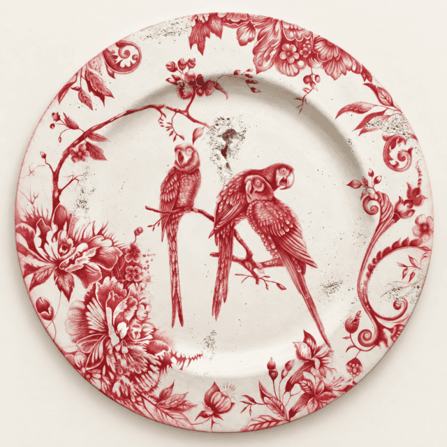 assiettetuees2024aquarellesurassiettesculpteeenjesmonitediametre120cmCB2401CorineBorgnet